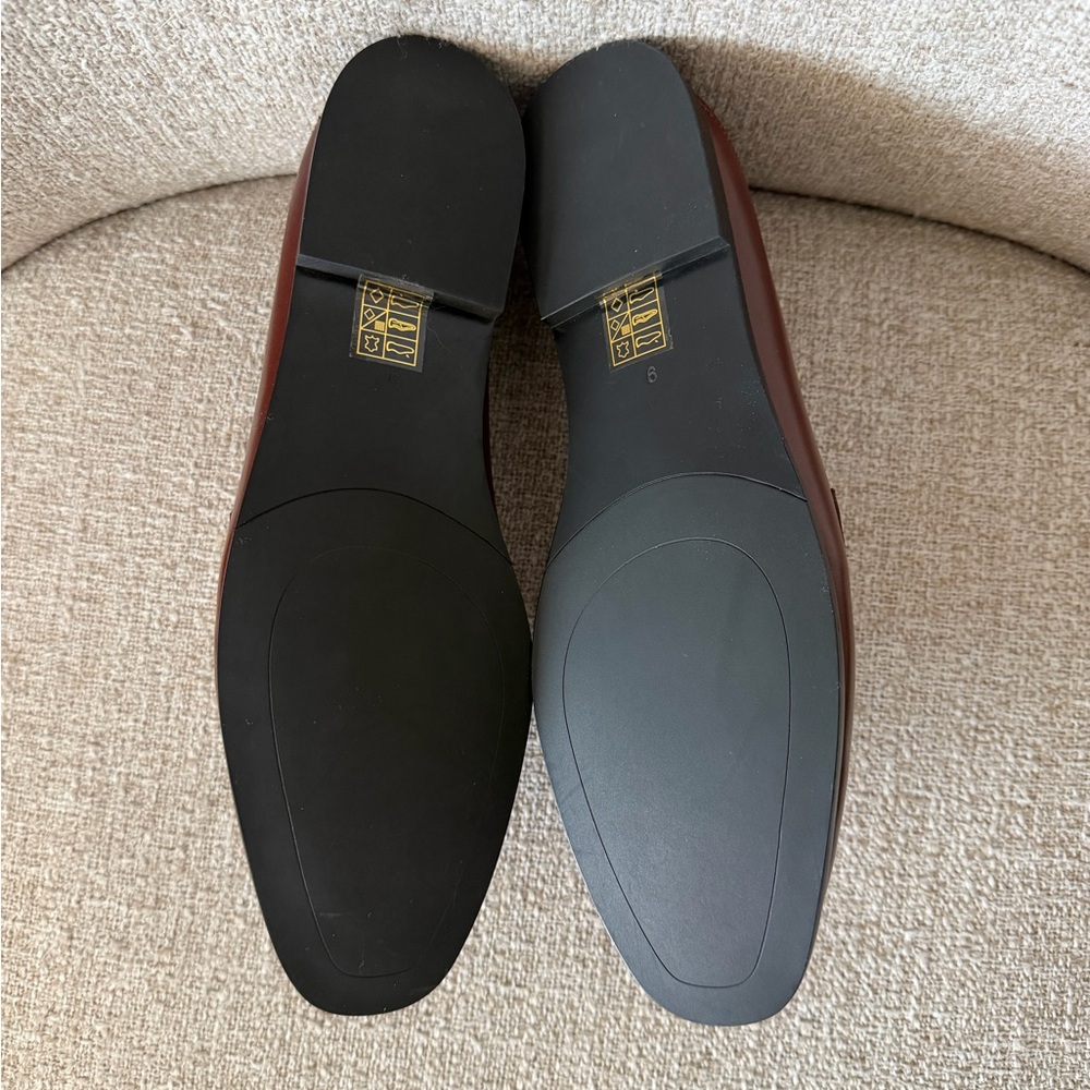 Jeffrey Campbell Addie Bit Loafers in Brown with Gold Hardware - Picture 6 of 6
